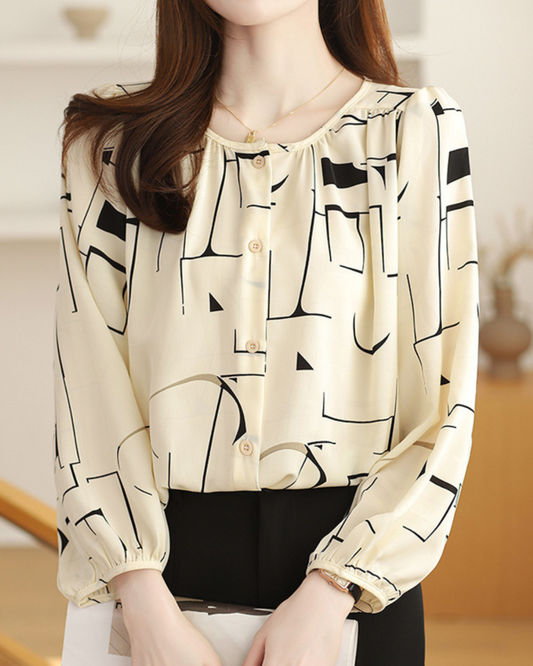 Aria Ease Sketch Blouse