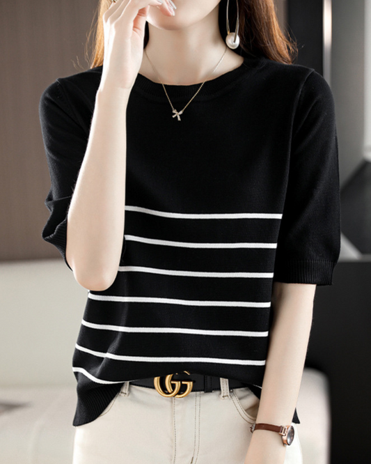 Marina Line Calm Knit Top