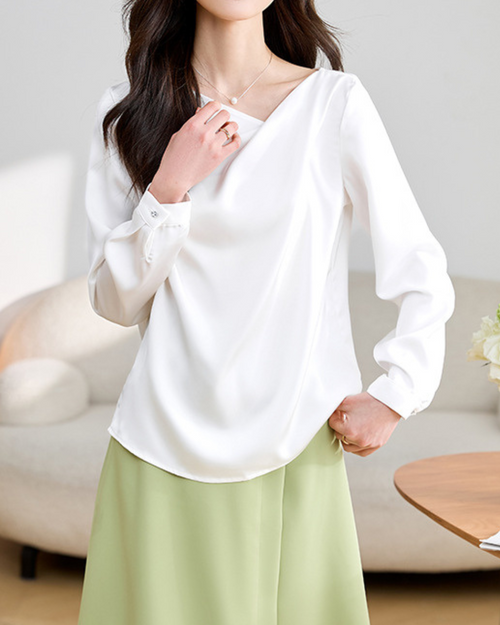 Clara Drape Calm Blouse