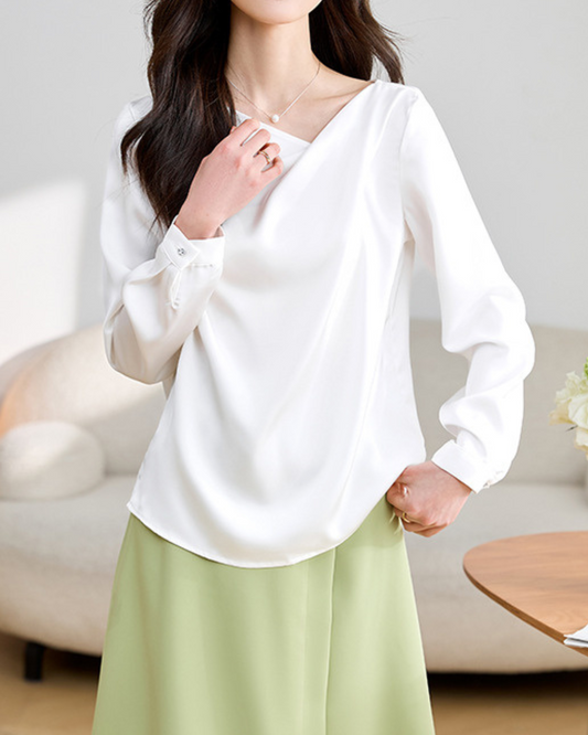 Clara Drape Calm Blouse