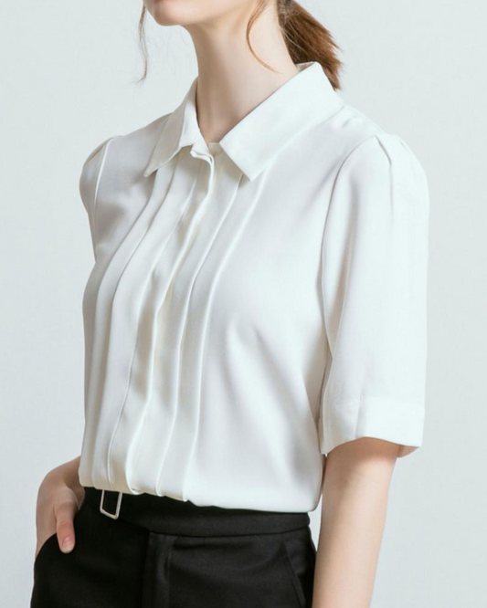 Lina Pleat Line Shirt