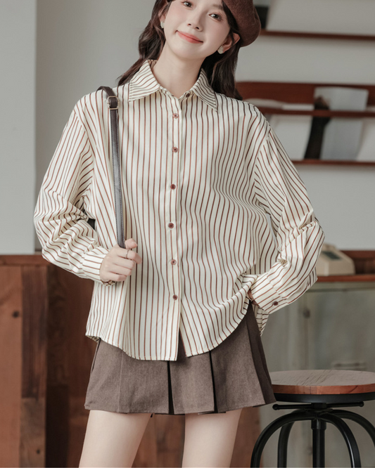 Elowen Stripe Soft Shirt