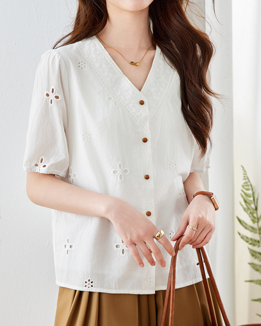 Flora Light Garden Blouse