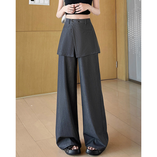 Lunel Layered Pleat Trousers