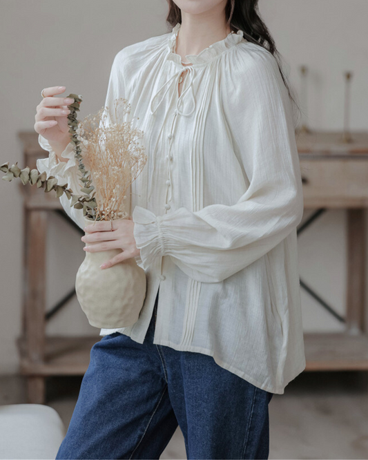 Isla Soft Gathered Blouse