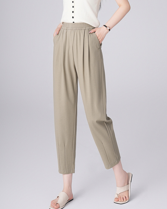 Aveline Soft Pleat Relaxed Pants