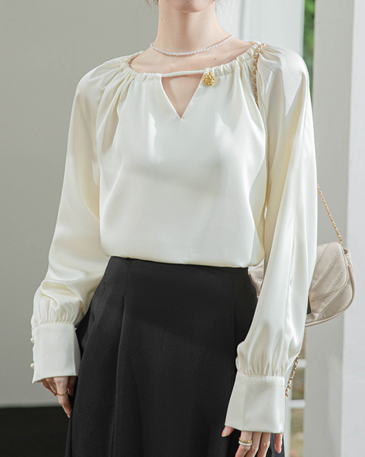 Elowen Flow Light Drape Blouse