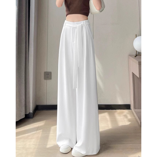Ivy Drape Tie-Waist Trousers