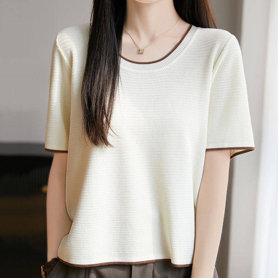 Marina Trim Soft Tencel T-Shirt