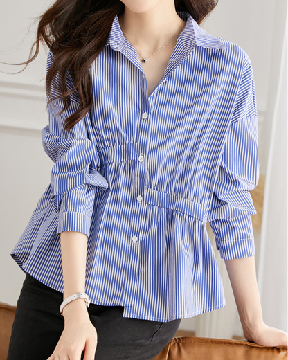 Elowen Calm Stripe Blouse