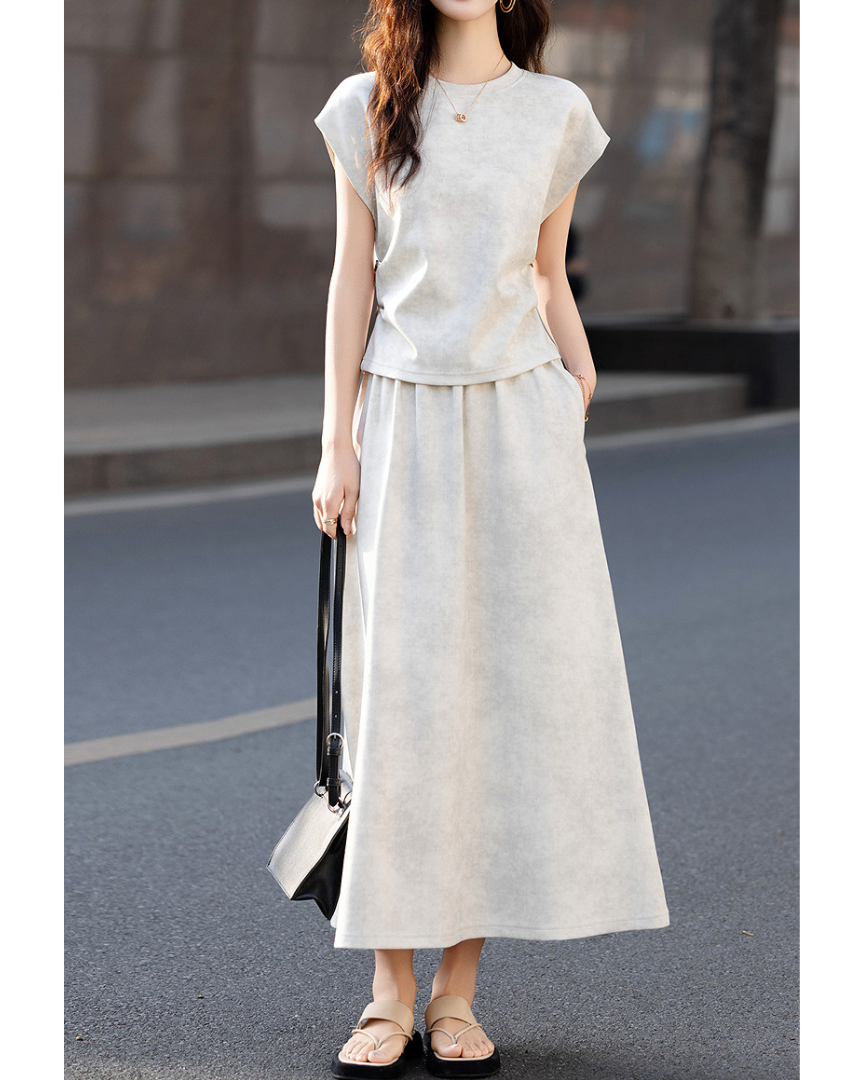 Mira Drift Cotton Maxi Set
