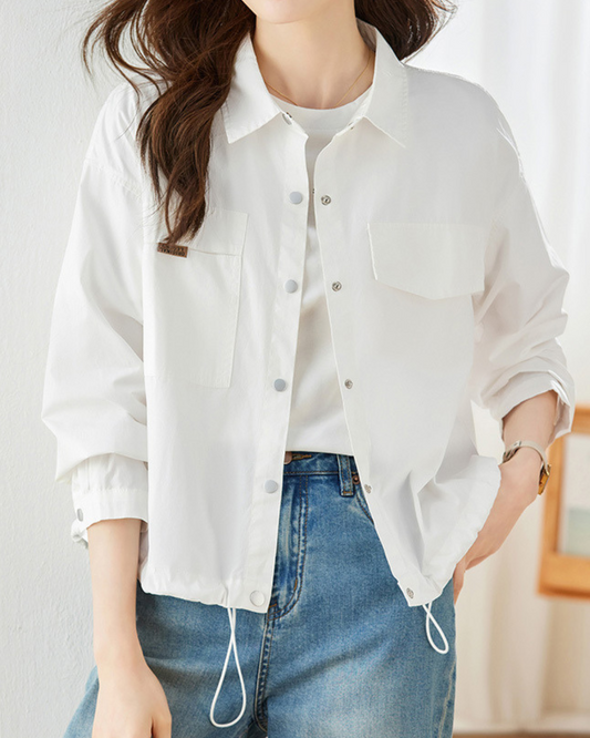 Talia Ease Utility Cotton Jacket