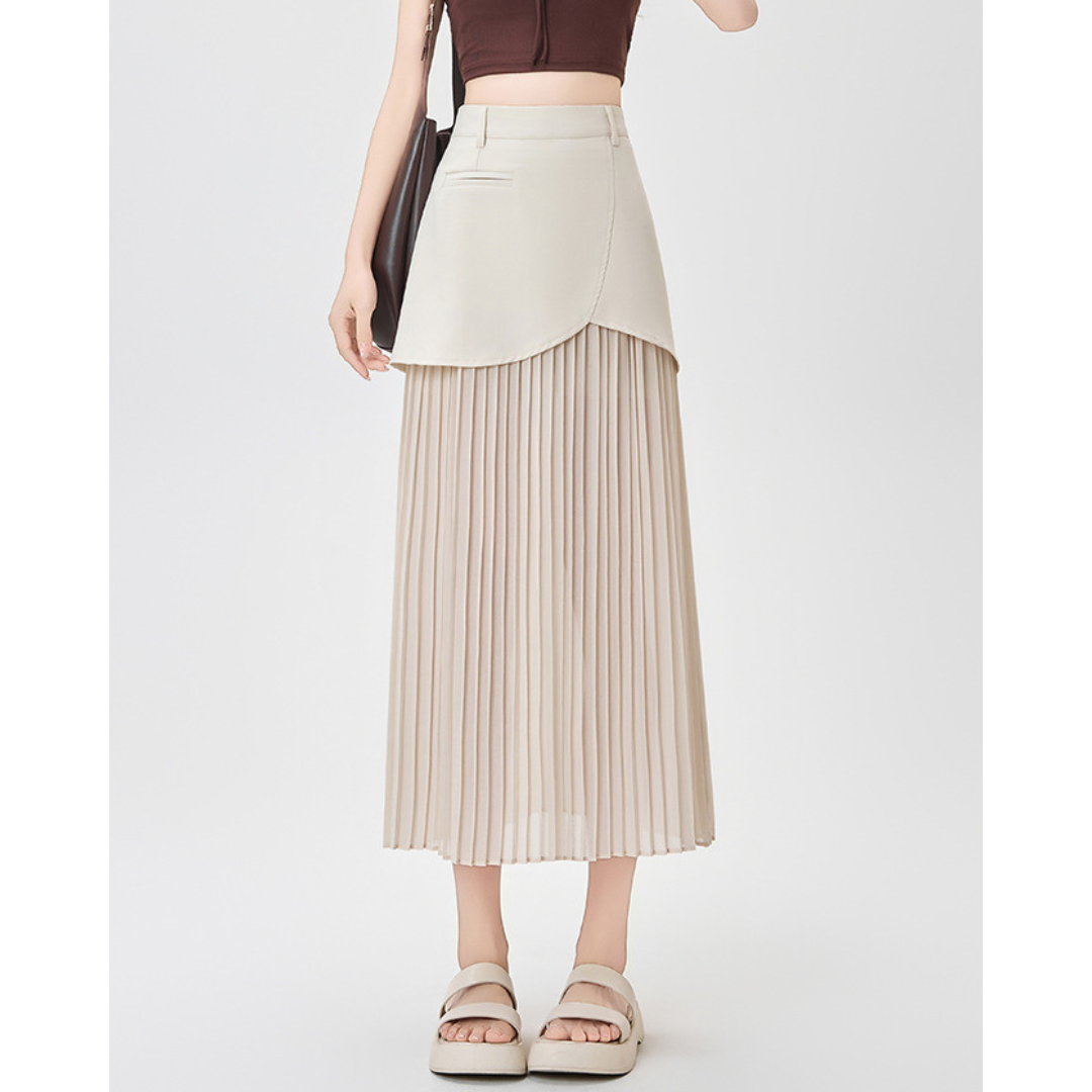 Mirella Layer Pleat Skirt