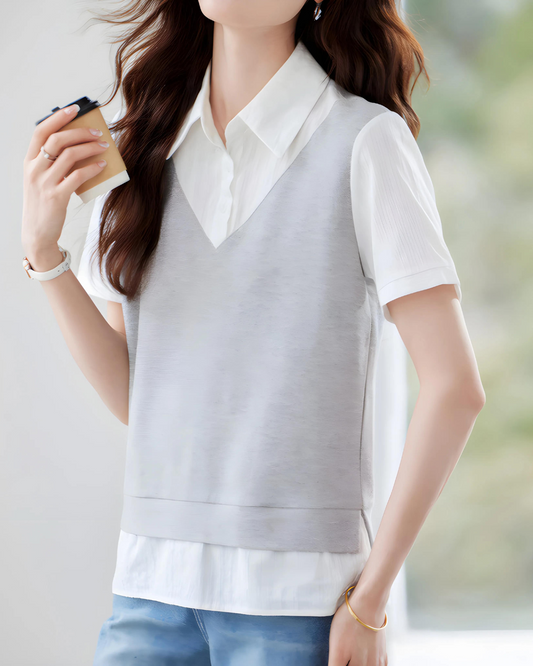 Meline Soft Layered Shirt