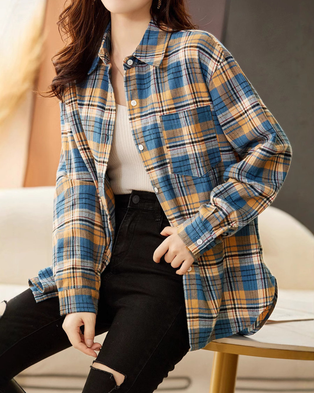 Mira Crisp Cotton Shirt
