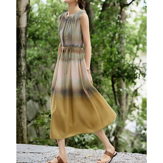 Driftlight Haze Layered Dress