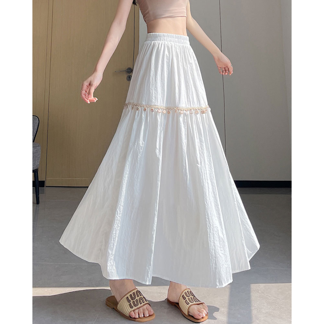 Solena Shell Trim Skirt