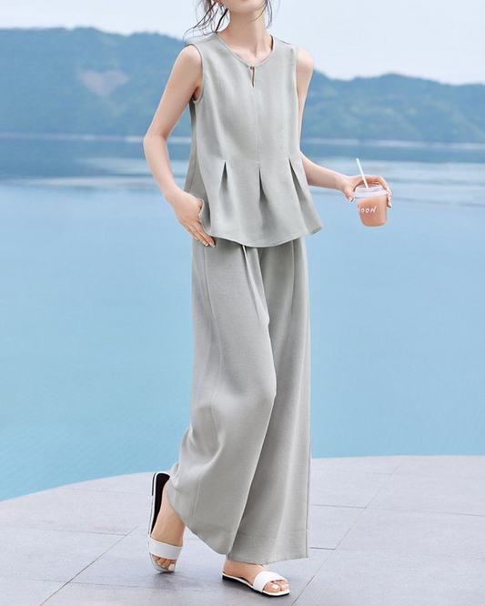Lina Flow Pleat Wide Set