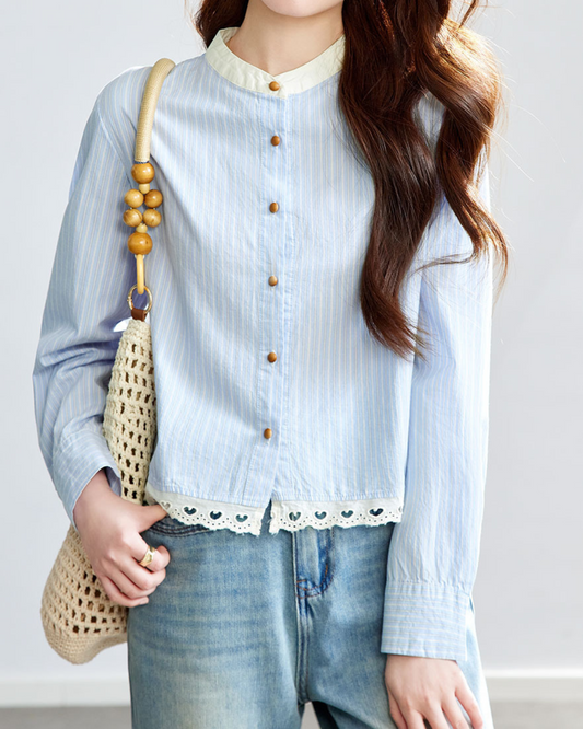 Isla Calm Trim Blouse