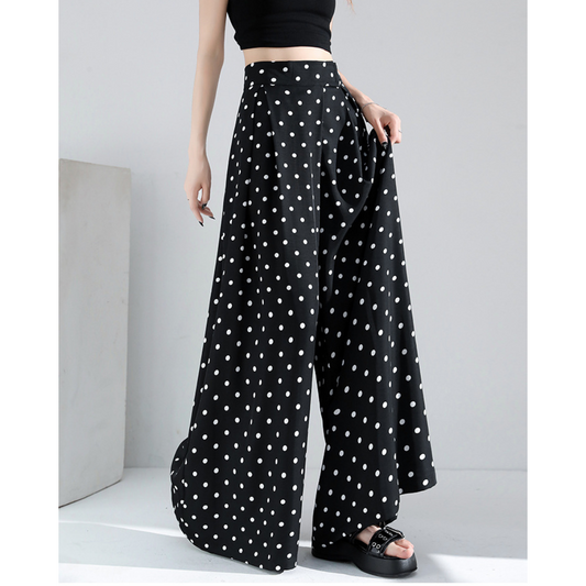 Lumi Dot Sway Pleat Pants