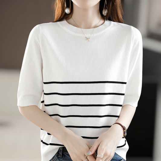 Marina Line Calm Knit Top