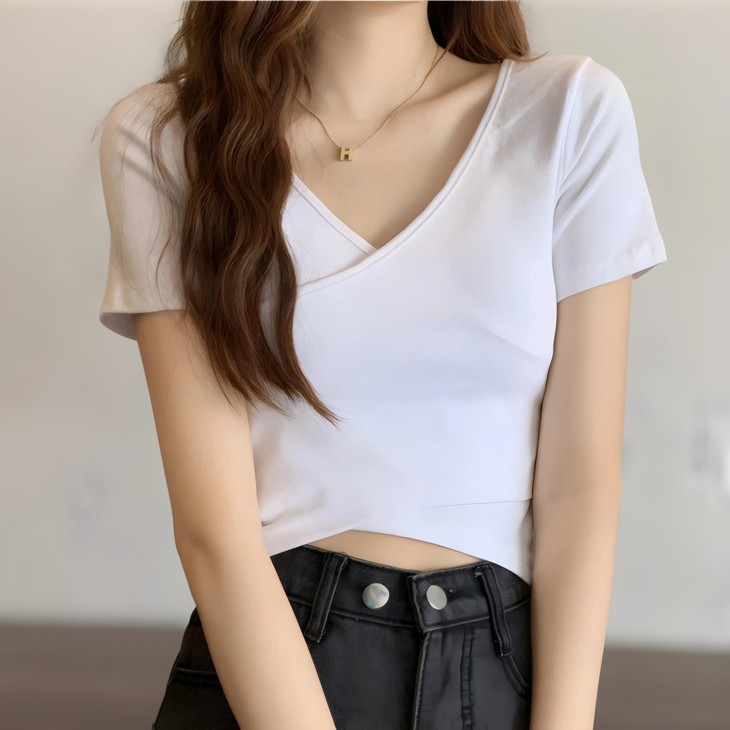 Elara Cross Curve T-Shirt