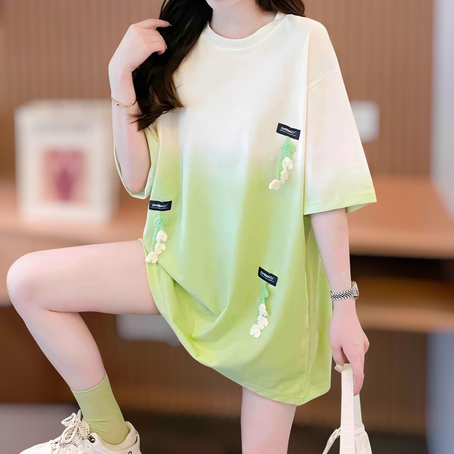 Fiora Bloom Ombre T-Shirt