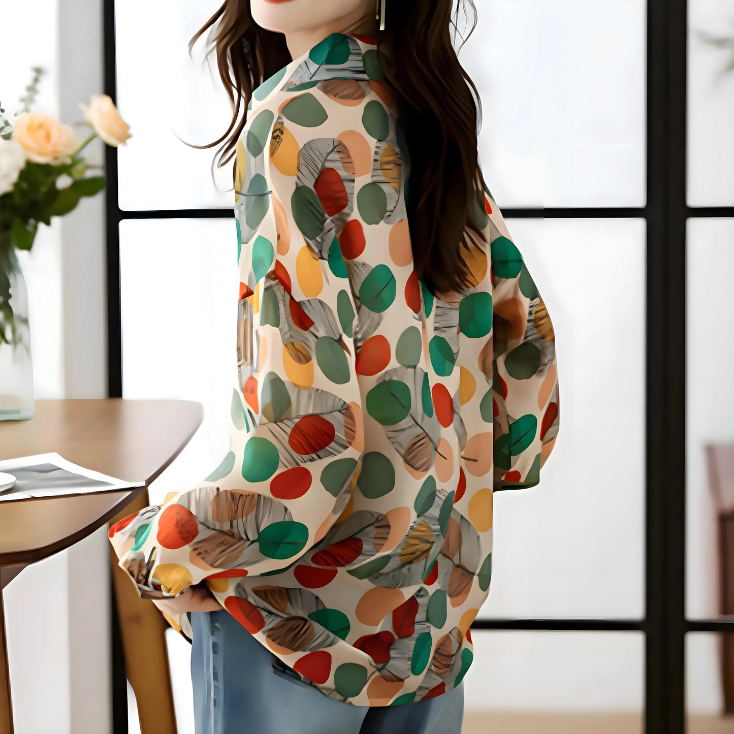 Naelle Leaf Rhythm Shirt