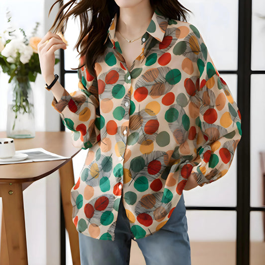 Naelle Leaf Rhythm Shirt