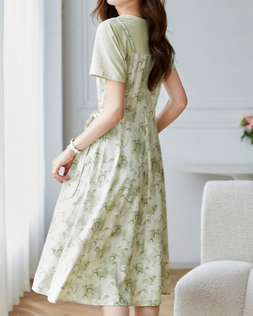 Elodie Mist Layered Dress