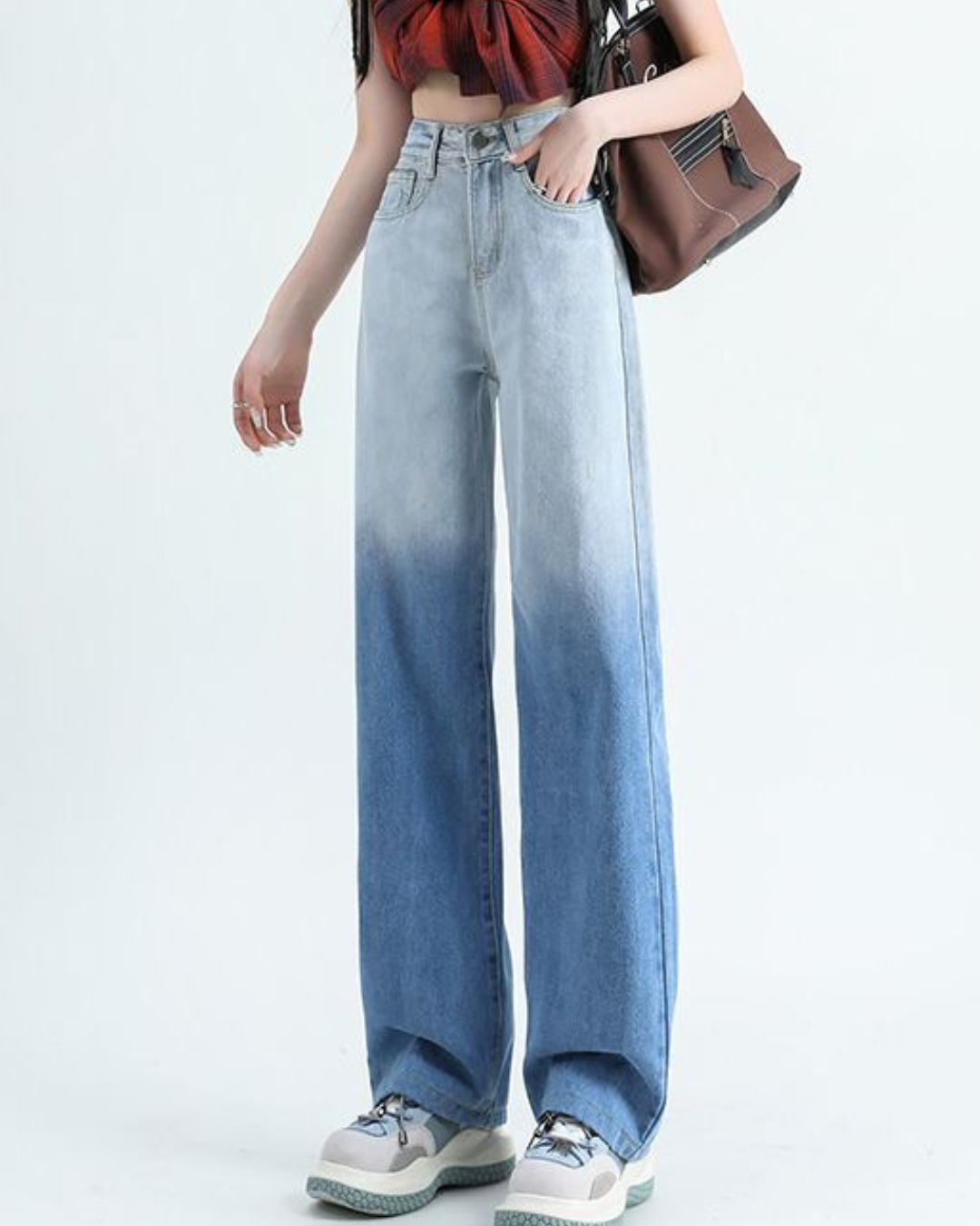 Arden Fade Wide Denim Pants
