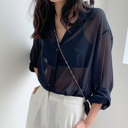 Elin Sheer Ease Blouse