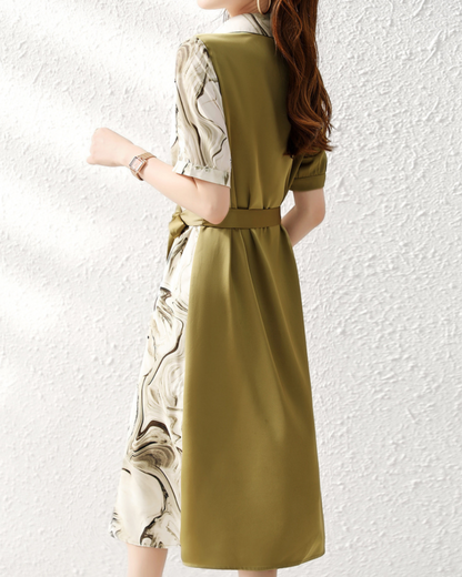 Sienna Flow Panel Shirt Dress