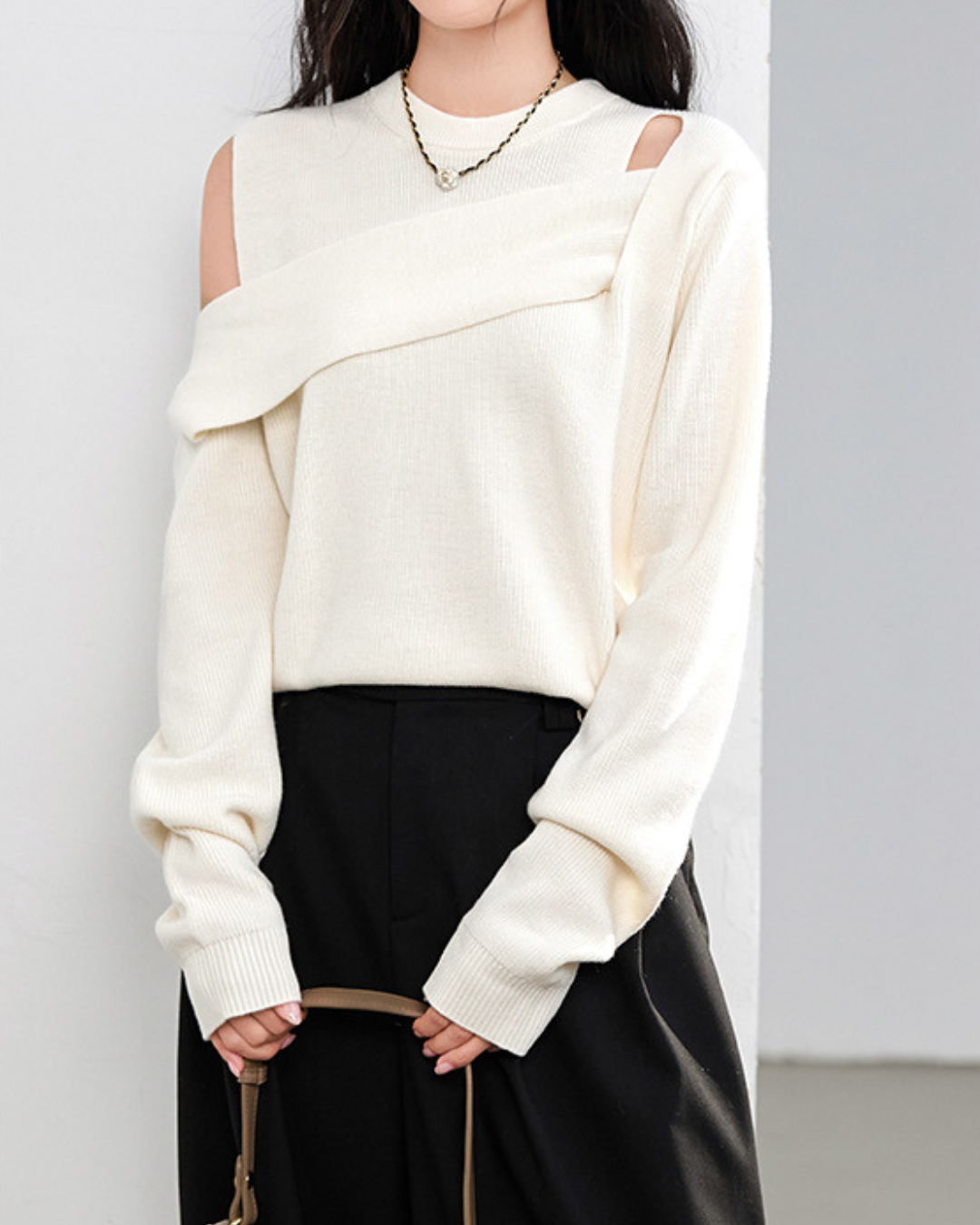 Elodie Off-Bar Knit Top