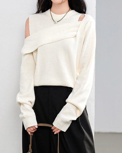 Elodie Off-Bar Knit Top