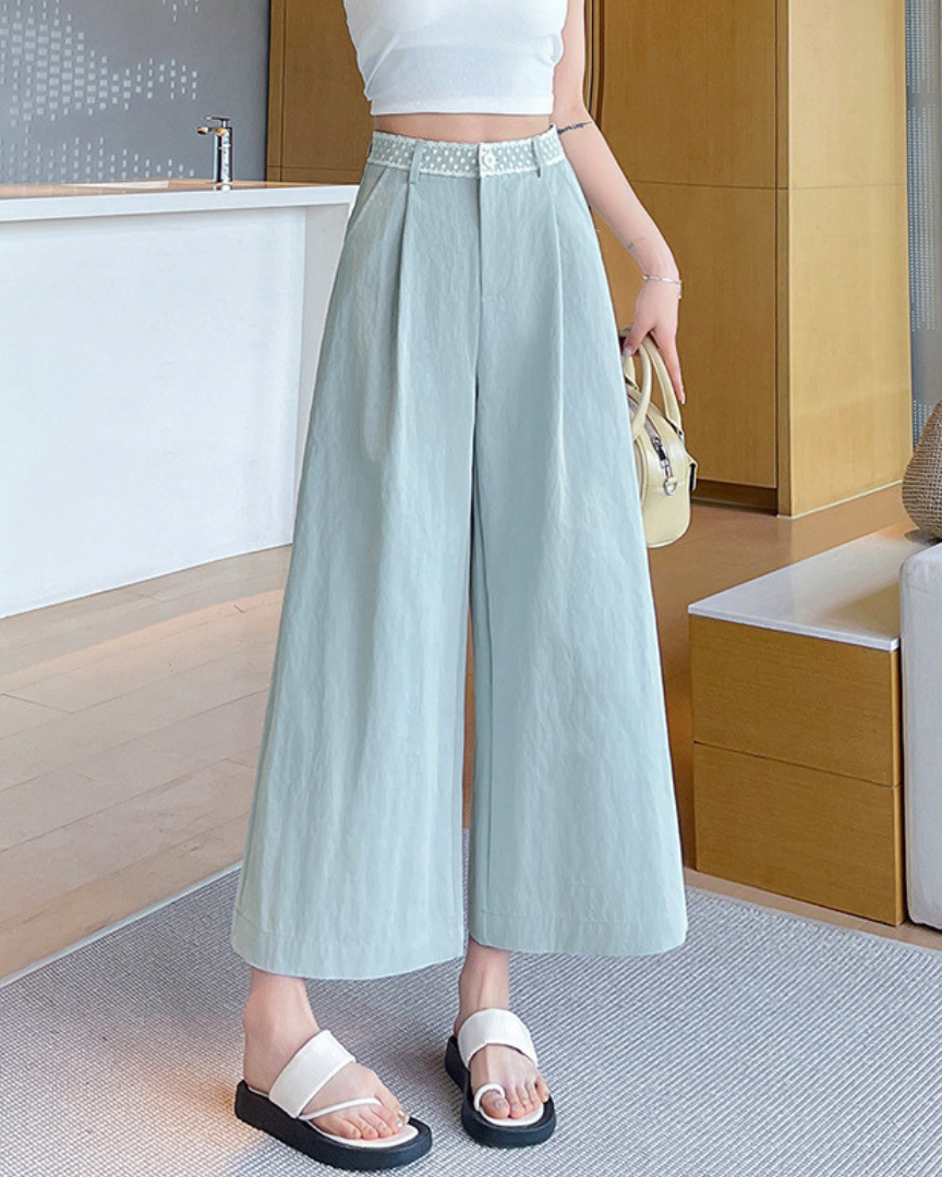 Isla Airy Wide Crop Pants