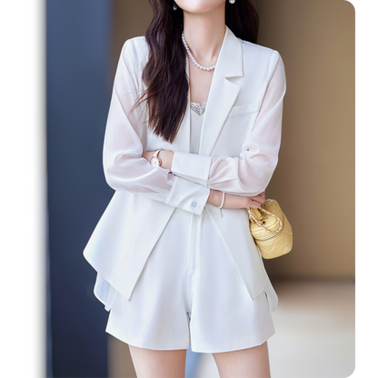 Evana Sheer Layered Set