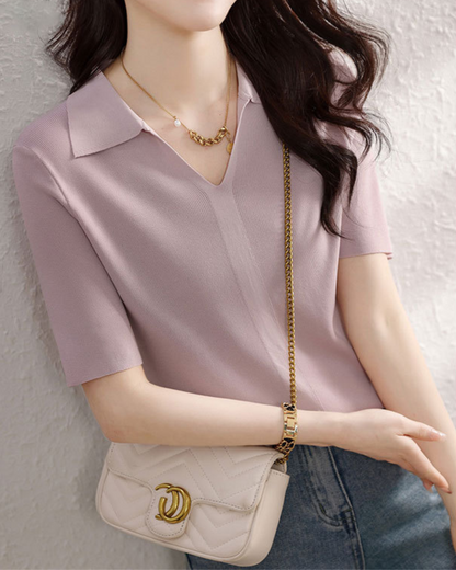 Odessa Wave Collar T-shirt
