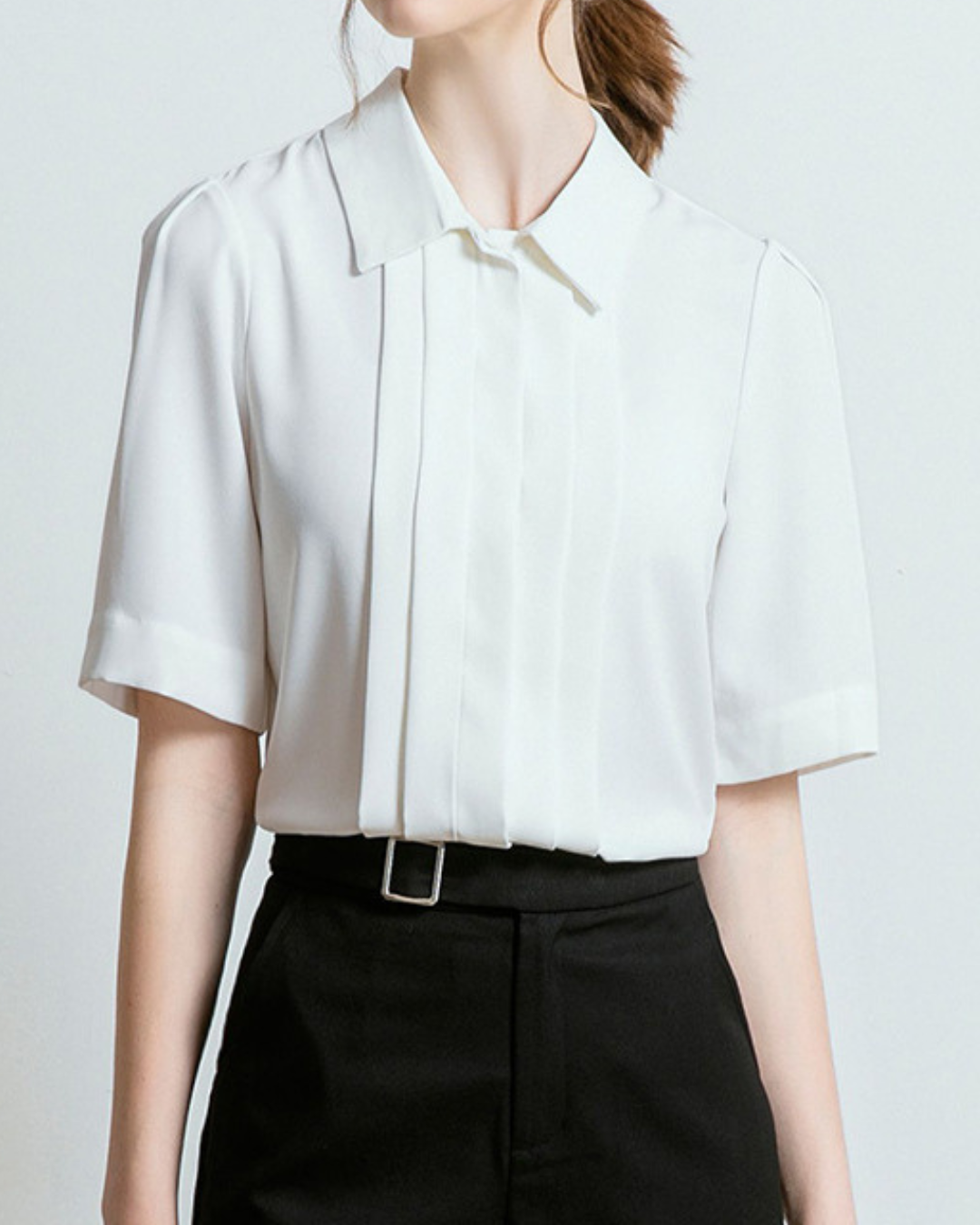 Lina Pleat Line Shirt