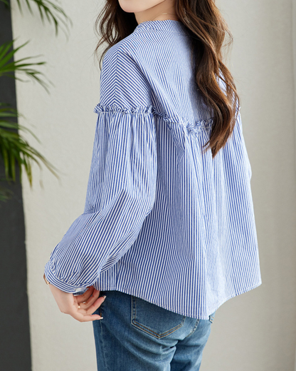 Margo Soft Ruffle Blouse