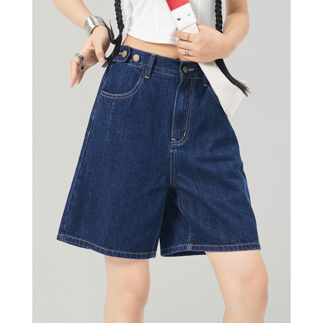 Tilda Free Waist Denim Shorts