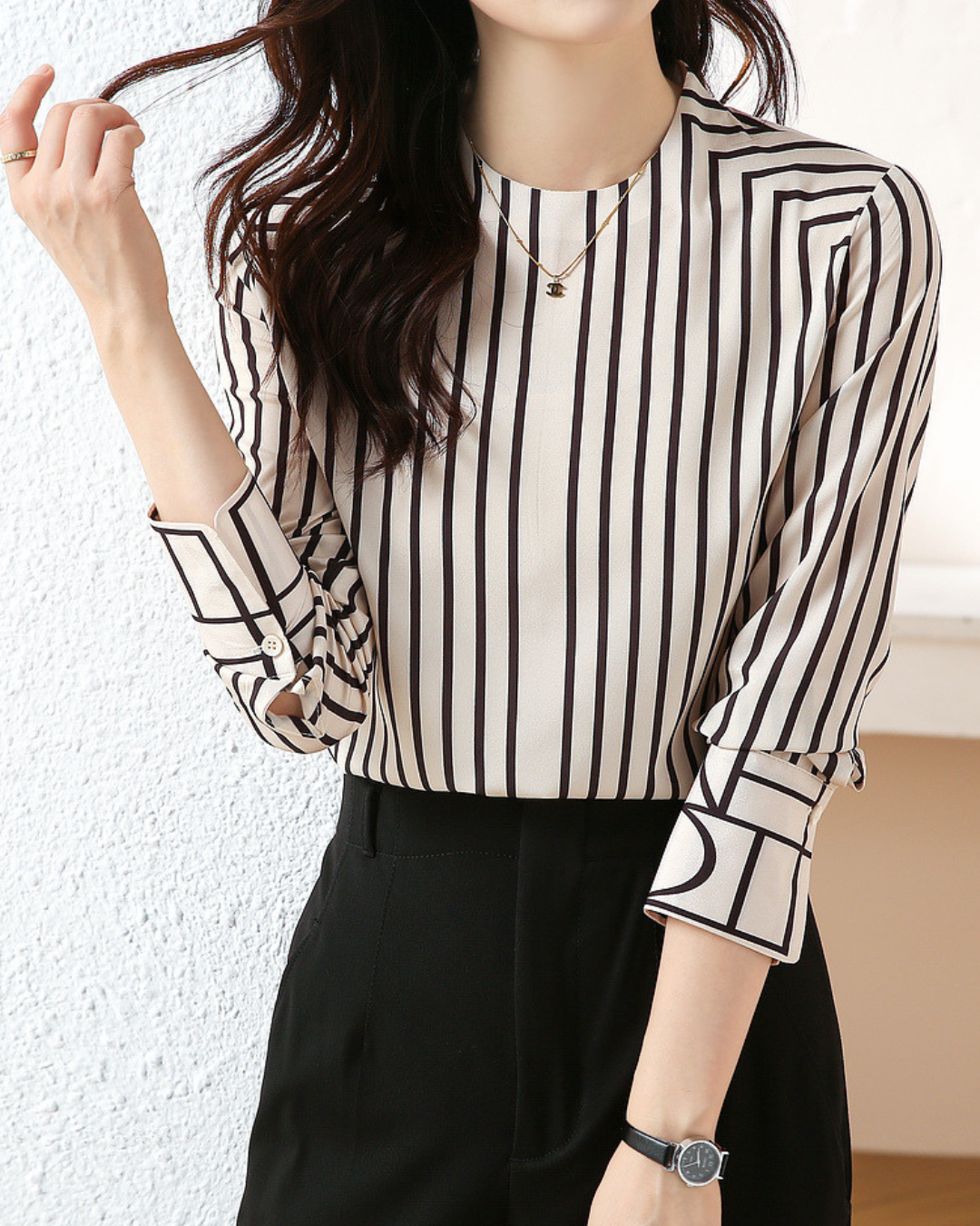 Linea Ease Stripe Shirt