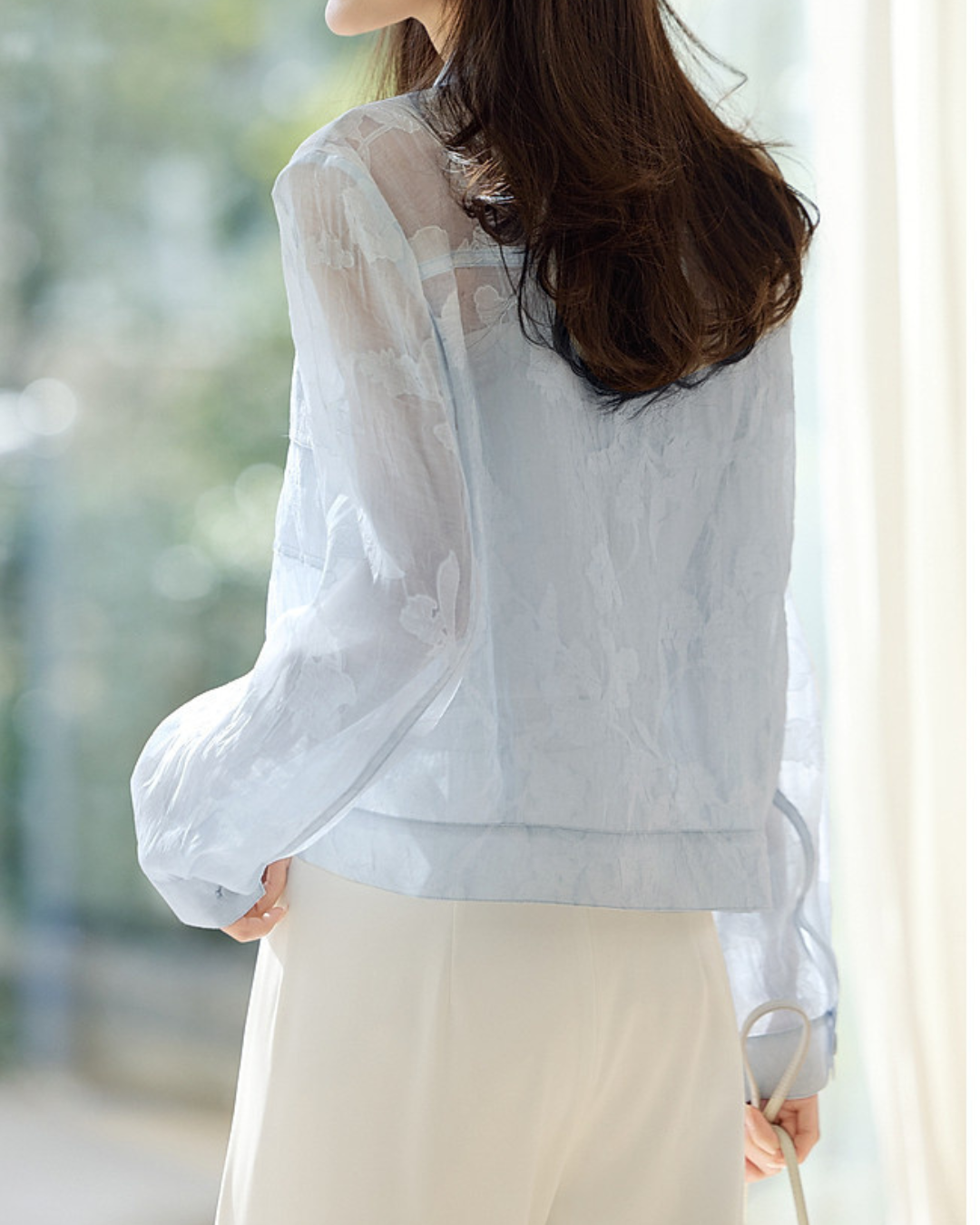 Liora Whisper Sheer Layer Shirt