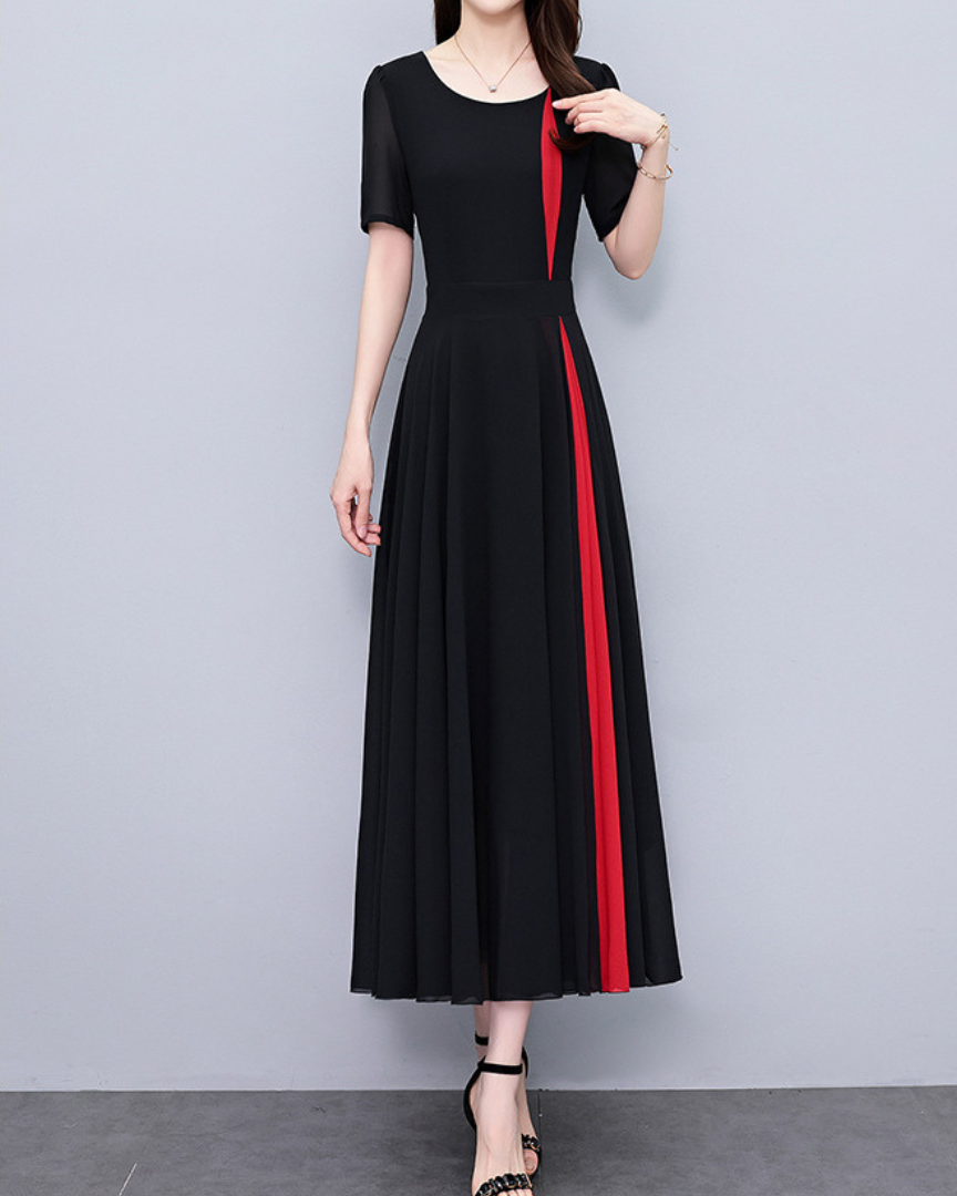 Vera Flow Contrast Dress