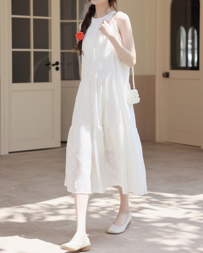 Noelle Bloom Tie-Back Dress