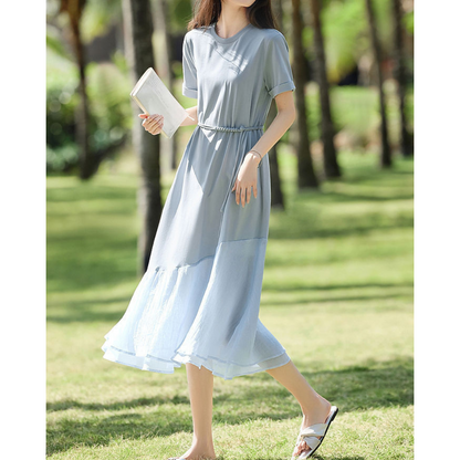 Skye Layer Soft Hem Dress