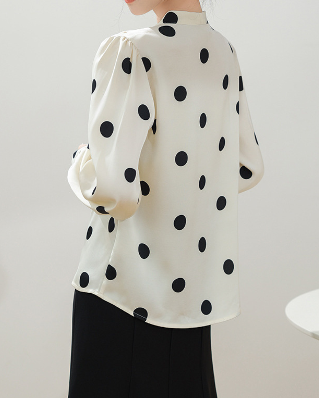 Elise Dot Soft Blouse