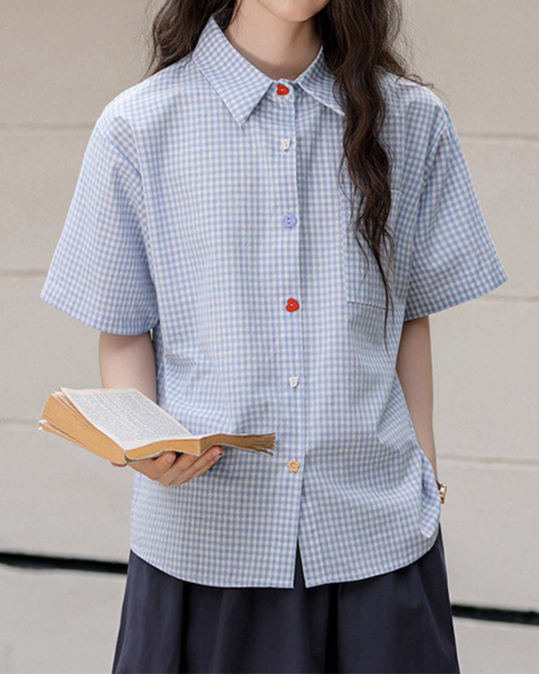 Elara Mood Gingham Shirt