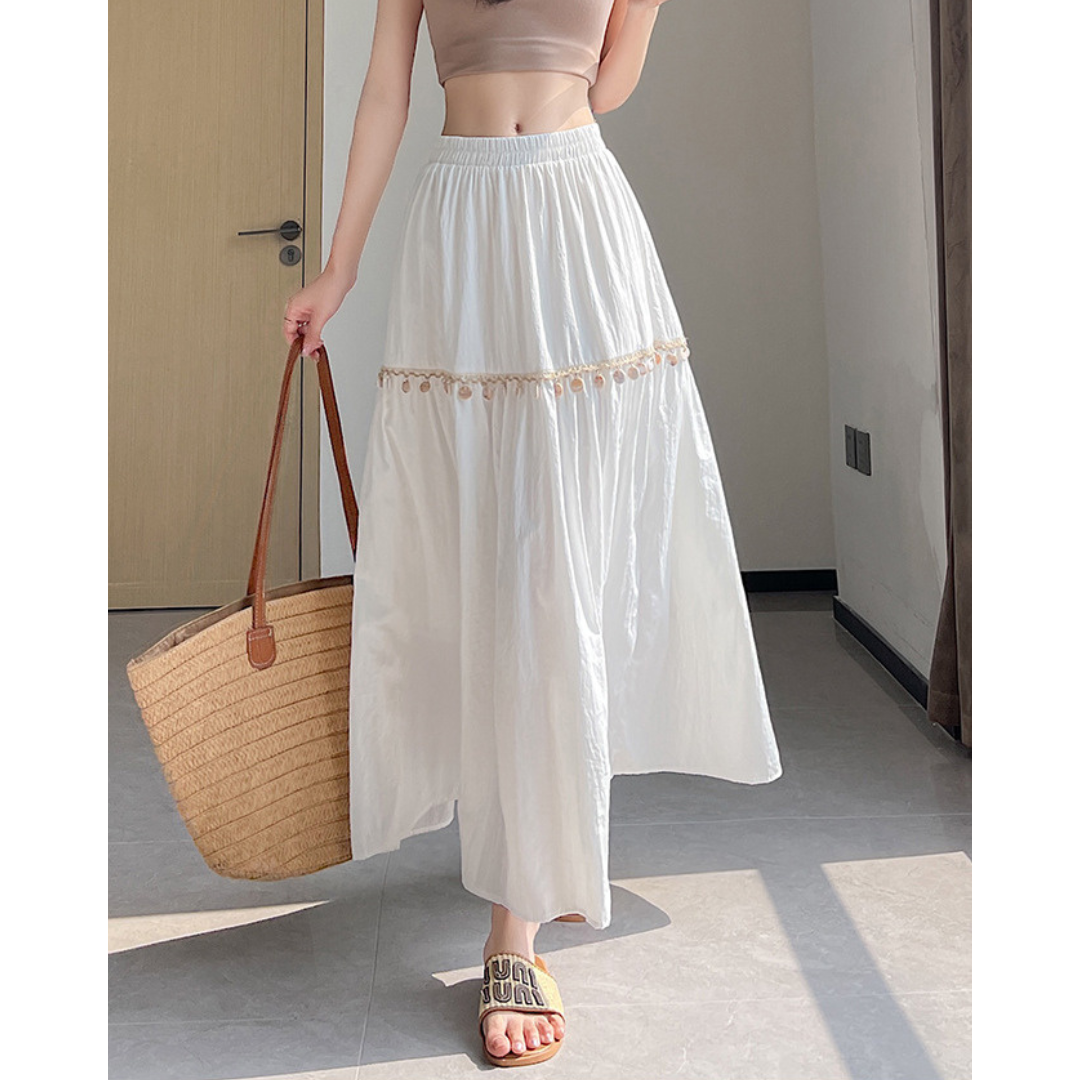 Solena Shell Trim Skirt