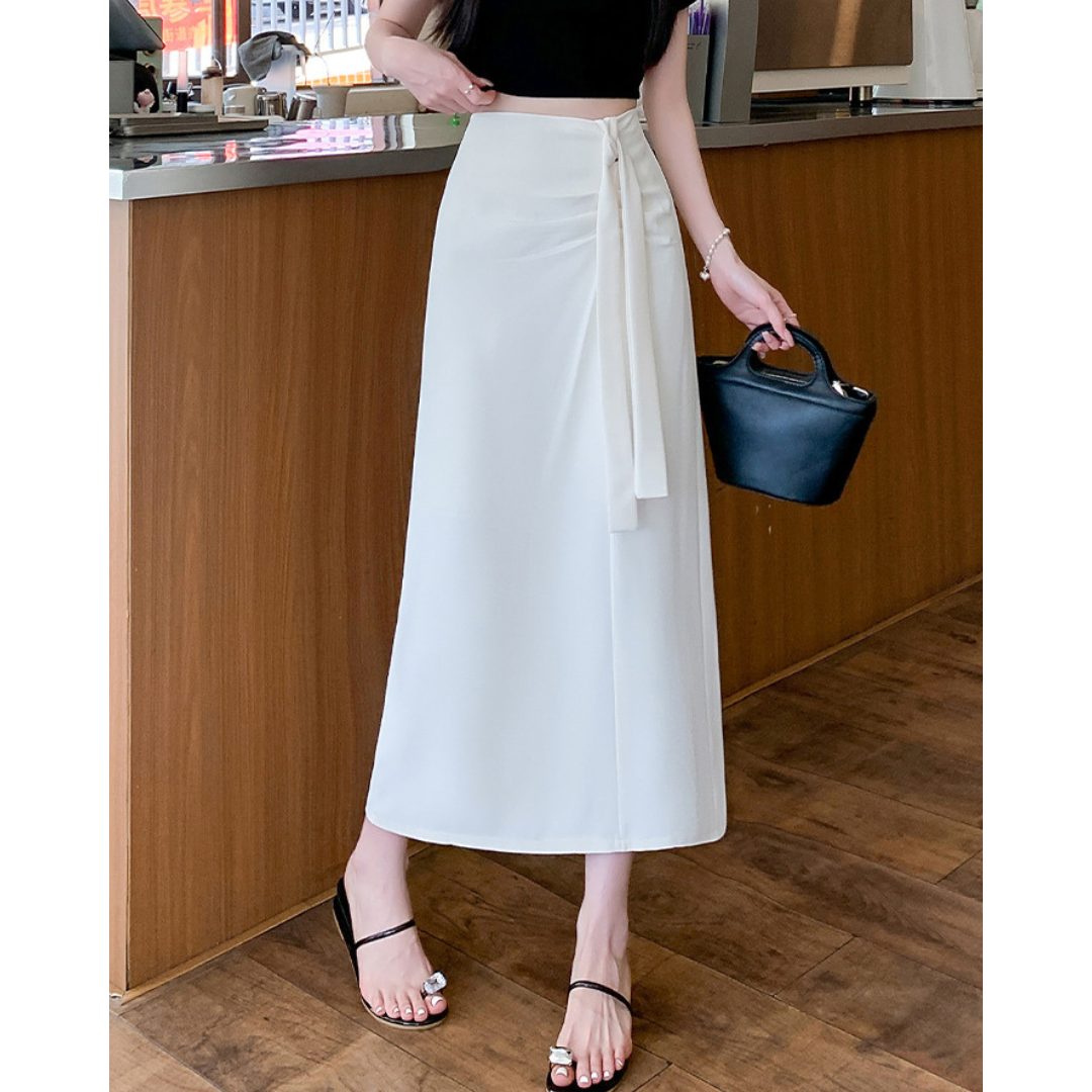 Mira Soft Tie Column Skirt